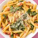 <p>With a super-light cream sauce, this spinach and roasted <a href="https://www.delish.com/uk/cooking/recipes/g41055157/best-pepper-recipes/" rel="nofollow noopener" target="_blank" data-ylk="slk:red pepper;elm:context_link;itc:0;sec:content-canvas" class="link ">red pepper </a>penne is addictive.</p><p>Get the <a href="https://www.delish.com/uk/cooking/recipes/a33990117/creamy-roasted-red-pepper-penne-recipe/" rel="nofollow noopener" target="_blank" data-ylk="slk:Creamy Roasted Red Pepper Penne;elm:context_link;itc:0;sec:content-canvas" class="link ">Creamy Roasted Red Pepper Penne</a> recipe.</p>