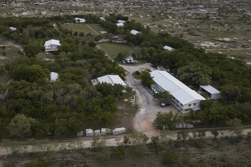 Image: Aerial of Christian Aid Minsitries headquarters (Matias Delacroix / AP)