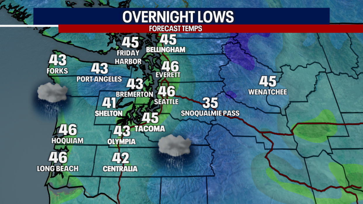 <div>Regional Overnight Lows</div>