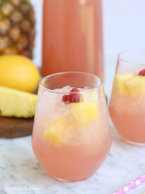 <p>I mean, who wouldn't want to drink a pink party?</p><p><strong>Get the recipe: <a href="https://lizoncall.com/easy-pink-party-punch-recipe/" rel="nofollow noopener" target="_blank" data-ylk="slk:Pink Party Punch;elm:context_link;itc:0;sec:content-canvas" class="link ">Pink Party Punch</a></strong></p>