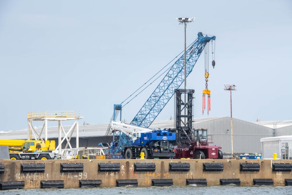 The Port of Pensacola on Monday, Sept. 12, 2022.