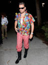 <p>Scott Disick dressed up in a <em>Ace Ventura</em> costume in Santa Monica, California, for Halloween.</p>