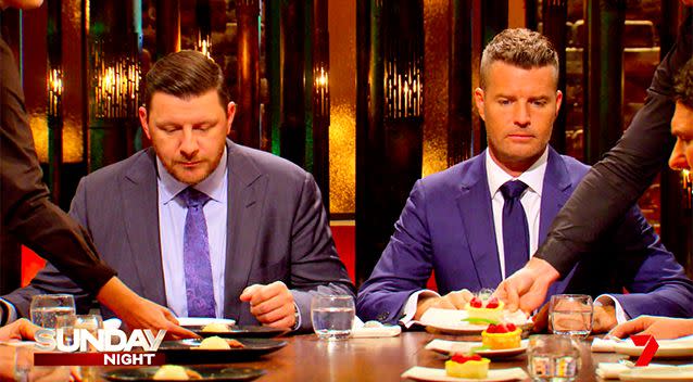 The MKR judge insists that he never spits out food on the show, even though it isn't part of his paleo lifestyle.