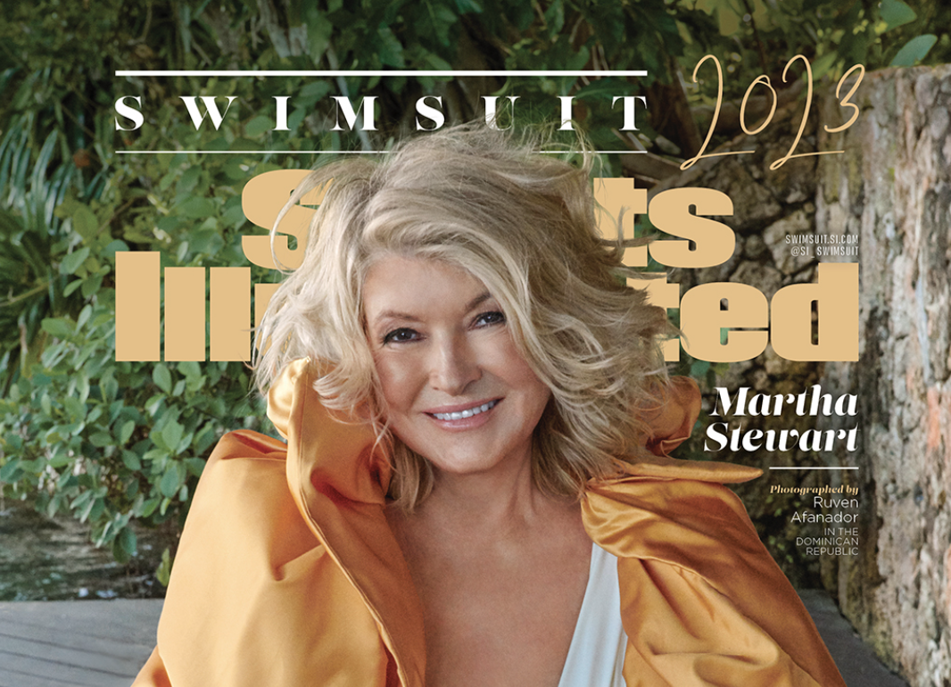 Martha Stewart is the oldest model to cover Sports Illustrated Swimsuit at 81 years old. (Photo: Ruven Afanador)