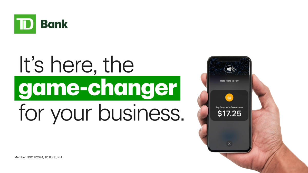 TD Bank Launches Tap to Pay on iPhone for Small and Micro Businesses