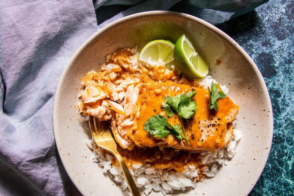 Coconut Curry Salmon