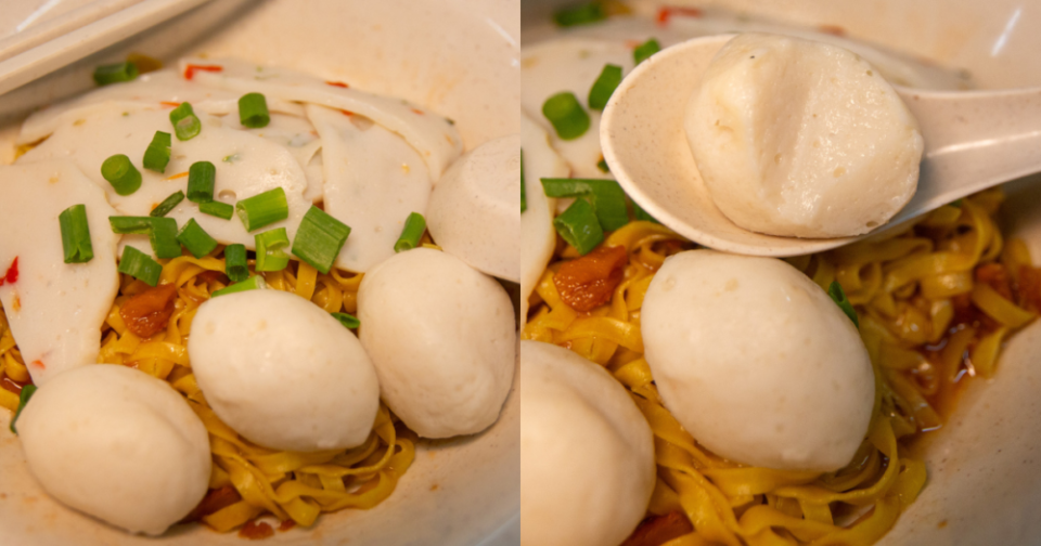 North Bridge Food Centre - Shan Yuan Teochew Kway Teow Noodle fishball noodles