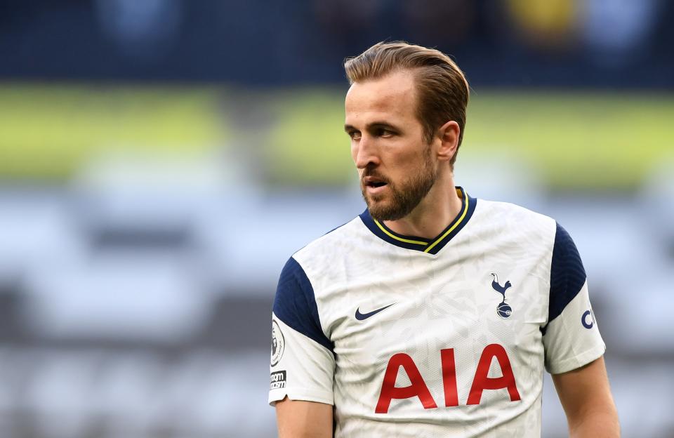 Harry Kane may be eyeing the door at Tottenham but his sale to Manchester City is still far from sealed (Daniel Leal-Olivas/PA) (PA Wire)
