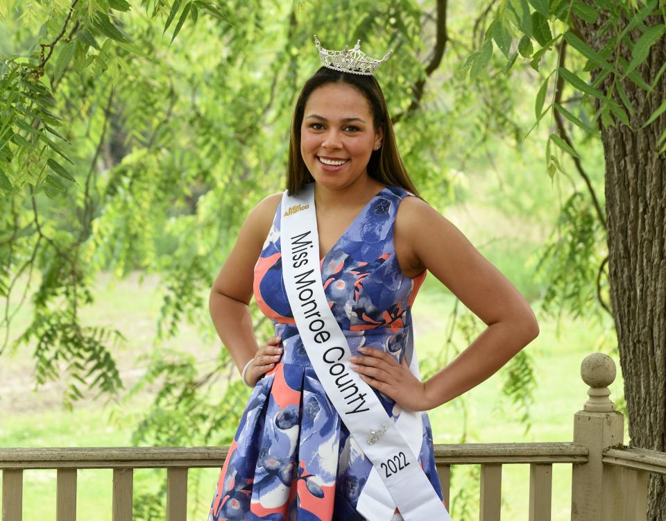 Miss Monroe County Payton Perry-Radcliffe competed in Saturday's Miss Michigan Competition in Muskegon.
