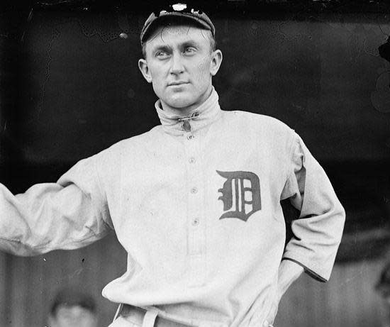 Cobb is said to have set at least 90 baseball records (Library of Congress)