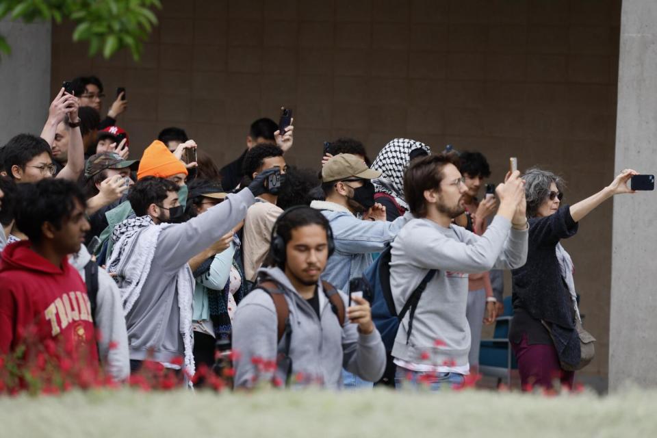 A weeks-long pro-Palestine protest at UC Irvine demanding the university divest from Israel