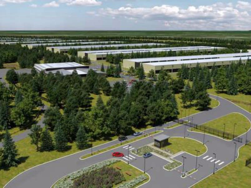 apple data centre