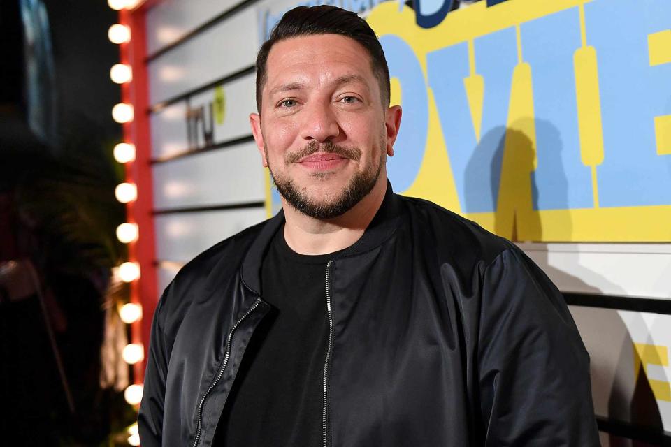 <p>Mike Coppola/Getty</p> Sal Vulcano attends the Impractical Jokers: The Movie Premiere Screening and Party on February 18, 2020 in New York City.