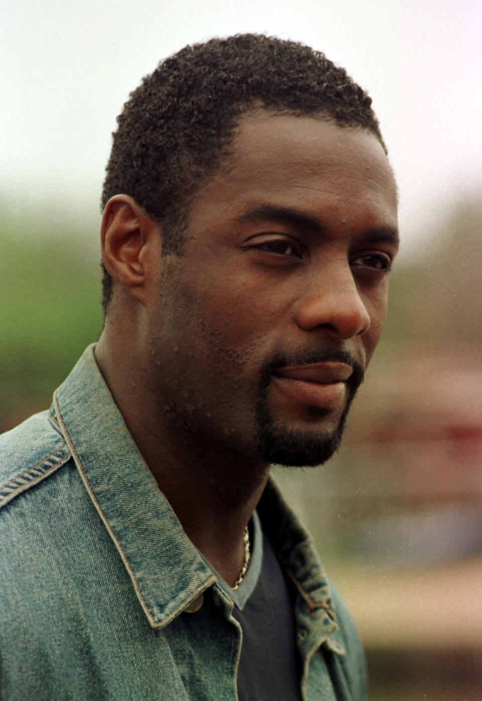 Idris Elba in the Channel 5 soap opera Family Affairs in 1997 (David Cheskin/PA)