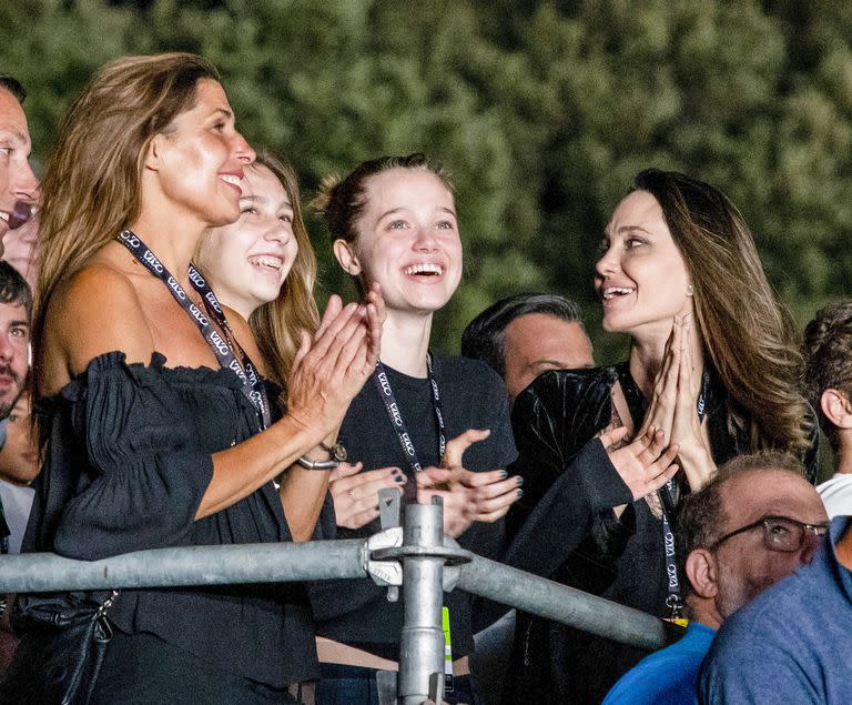 Shiloh Jolie-Pitt presente en el estreno mundial del Loud Kids Tour en el Circo Massimo