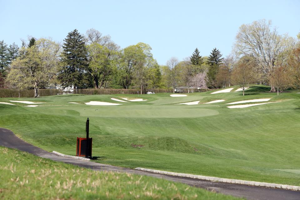 The course at Trump National Golf Club Westchester in Briarcliff Manor April 23, 2019.