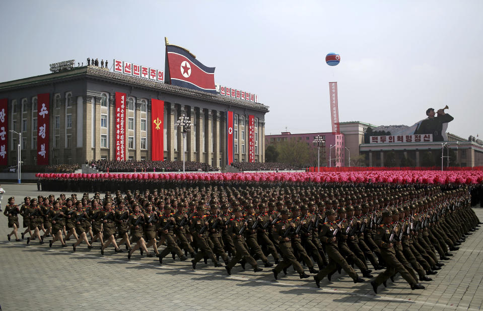 <em>Concerns – some think such a show of military might will echo parades in North Korea or Russia</em>