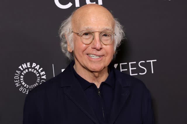 <p>Kevin Winter/Getty</p> Larry David in 2024