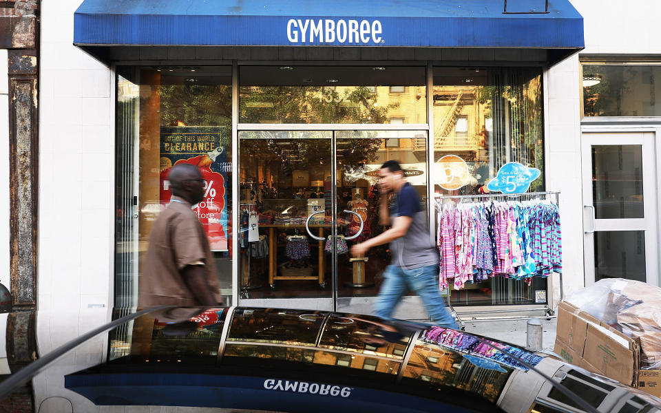 In 2017, Gymboree, a major children's retailer, filed for bankruptcy. The company rebranded and relaunched in July.&nbsp; (Photo: Spencer Platt via Getty Images)