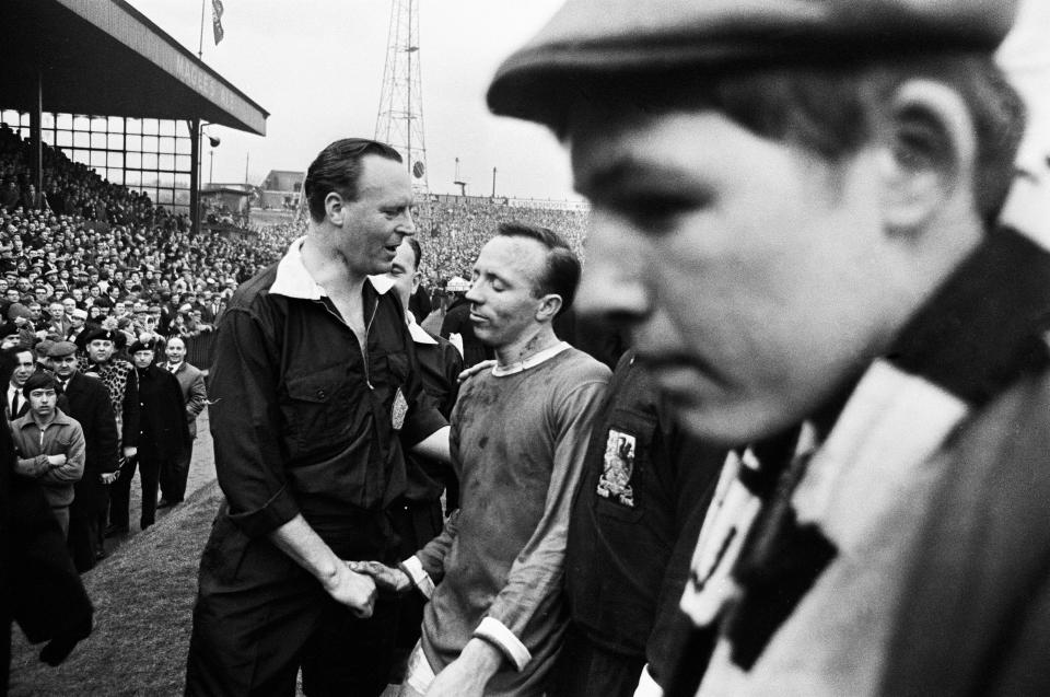 Everton v United FA Cup Semi Final 1966