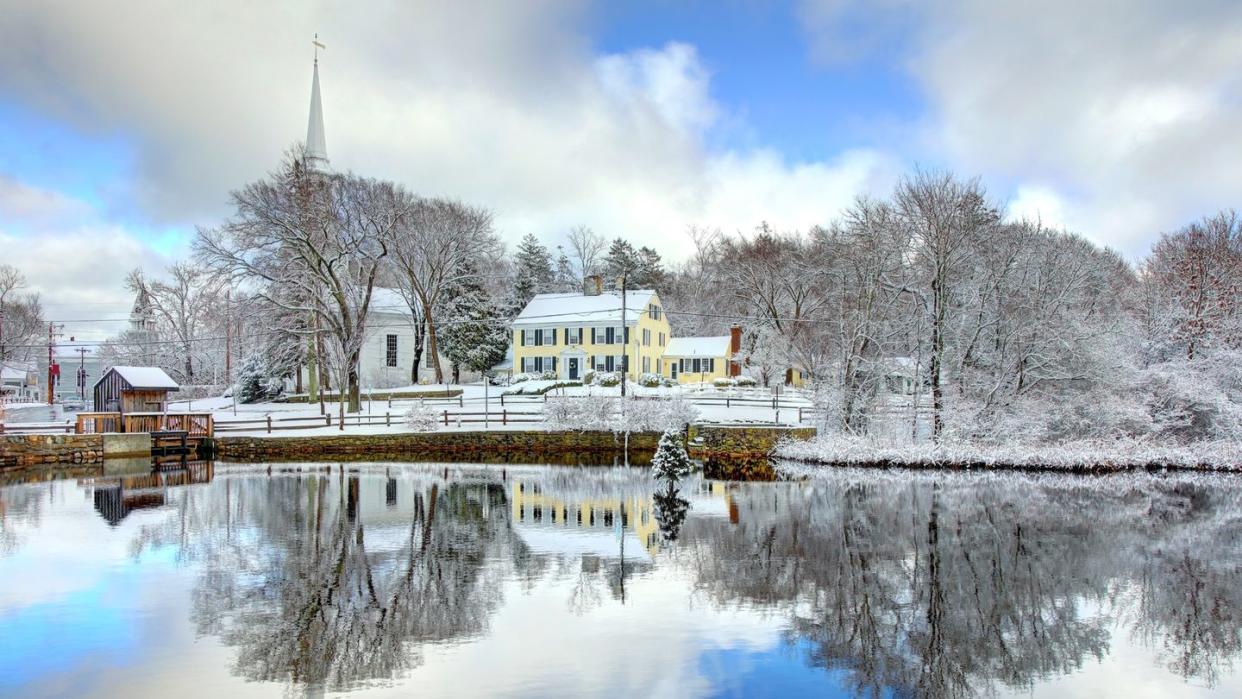 winter on cape cod