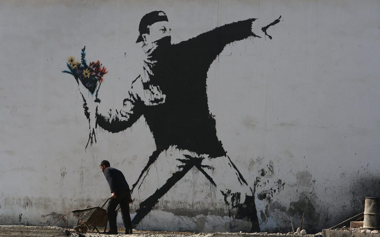 Banksy Graffiti  - Getty Images