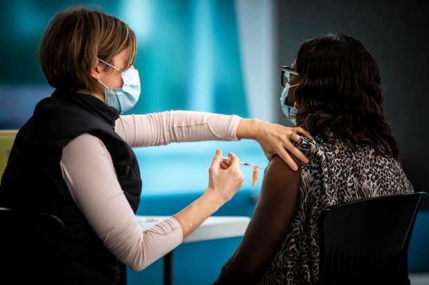 The B.C. Centre for Disease Control said the flu shot is expected to be widely available mid-October. (Ben Nelms/CBC - image credit)