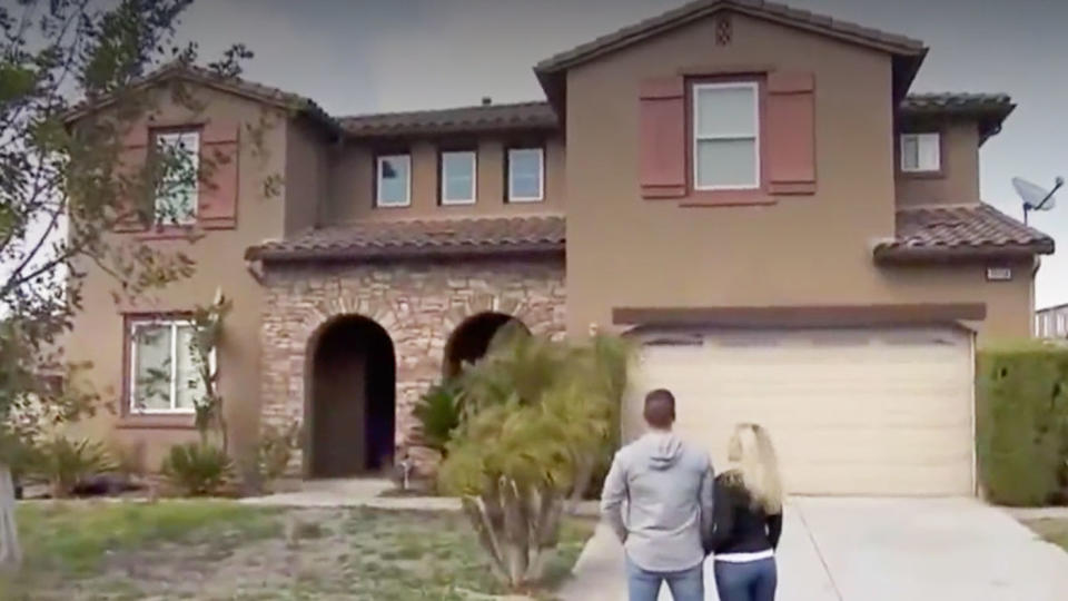 Tracie and Myles Albert are yet to move into the home they purchased over a year ago. Source: CBSLA