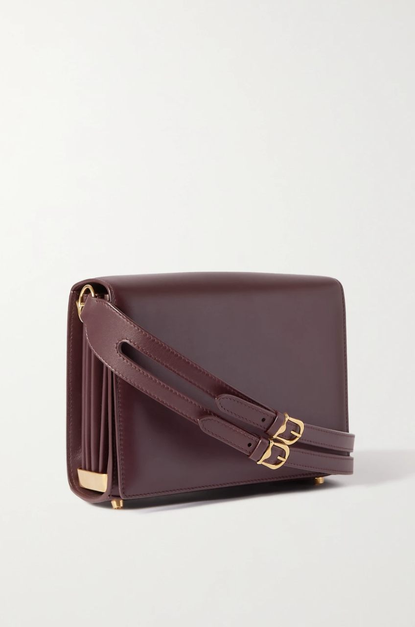 The Cacetta Leather Shoulder Bag