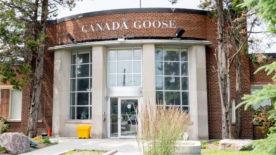 Toronto, Canada - July 9, 2019: Canada Goose Headquarters in Toronto.