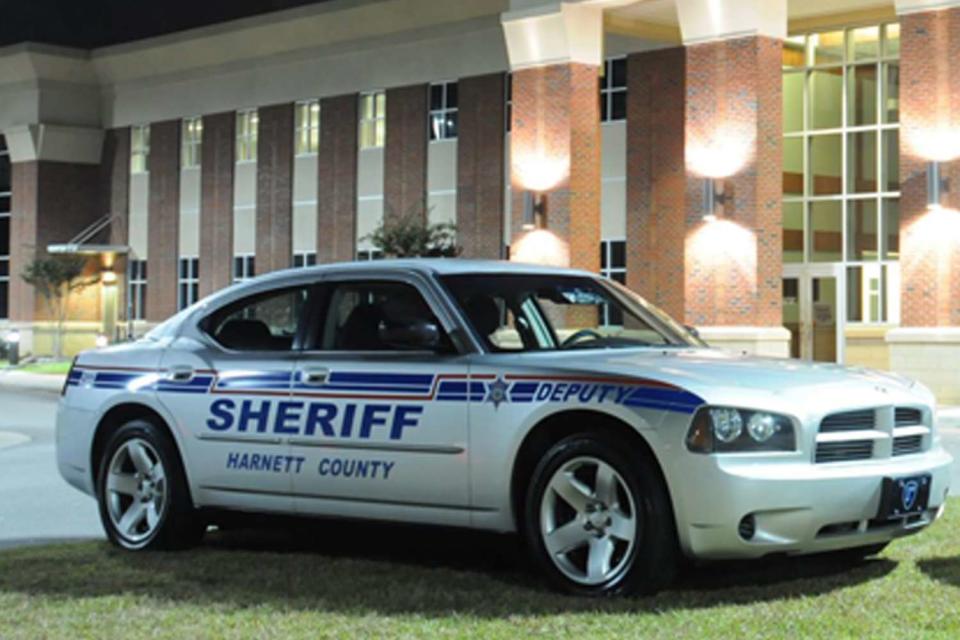 <p>Harnett County Sheriff/Facebook</p> Harnett County Sheriff vehicle