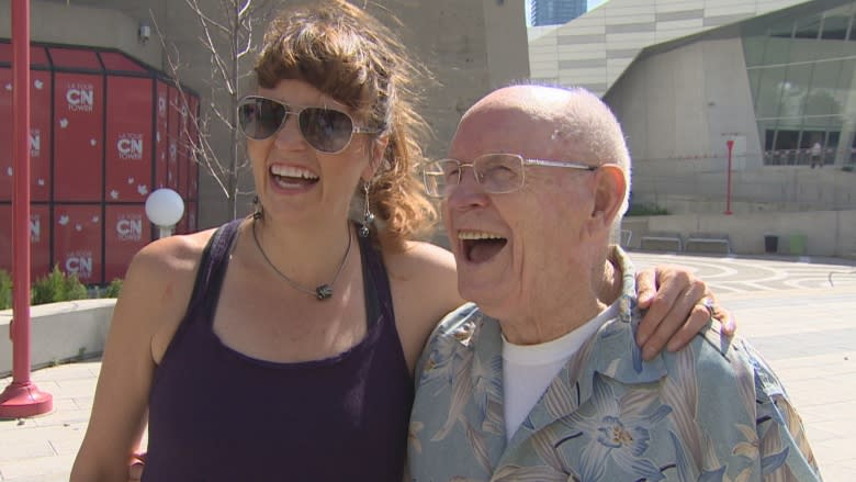 Turning 97? Why not celebrate by dangling 116 storeys above Toronto like Harry Whalen