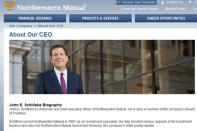 <b>Platz 5: John E. Schlifske, Northwestern Mutual</b><br><br>1987 heuerte John E. Schlifske beim Versicherungskonzern Northwestern Mutual als Investment-Experte an, jetzt ist er der Boss von rund 8.000 Mitarbeitern, die ihn auf Platz 5 wählten. (Screenshot: Northwestern Mutual)