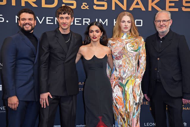 <p>Tristar Media/WireImage</p> The cast of <em>The Hunger Games: The Ballad of Songbirds & Snakes</em> and director Francis Lawrence at the movie's premiere in Berlin on Nov. 5, 2023