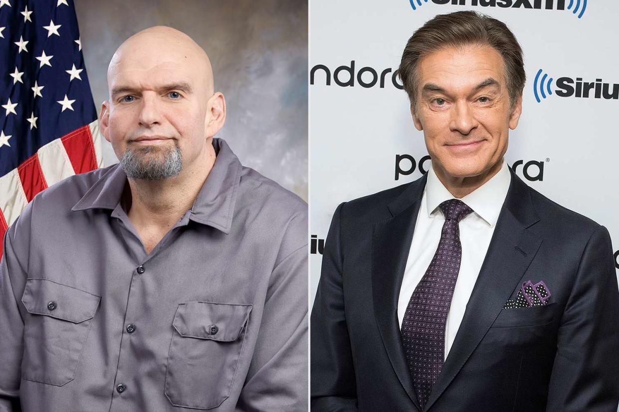 Lt. Gov. John Fetterman and Dr. Mehmet Oz