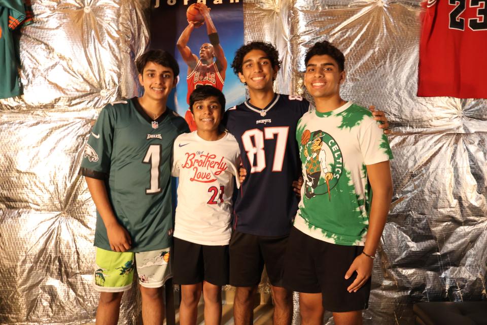 The Patel and Shah brothers created Teen Sports Talk in November 2021 to share their love of sports with as many people as possible.