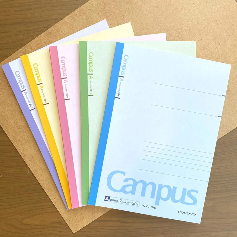 森保一就是使用這款國譽推出的Campus筆記本。（圖／翻攝自Kokuyo Taiwan FB）