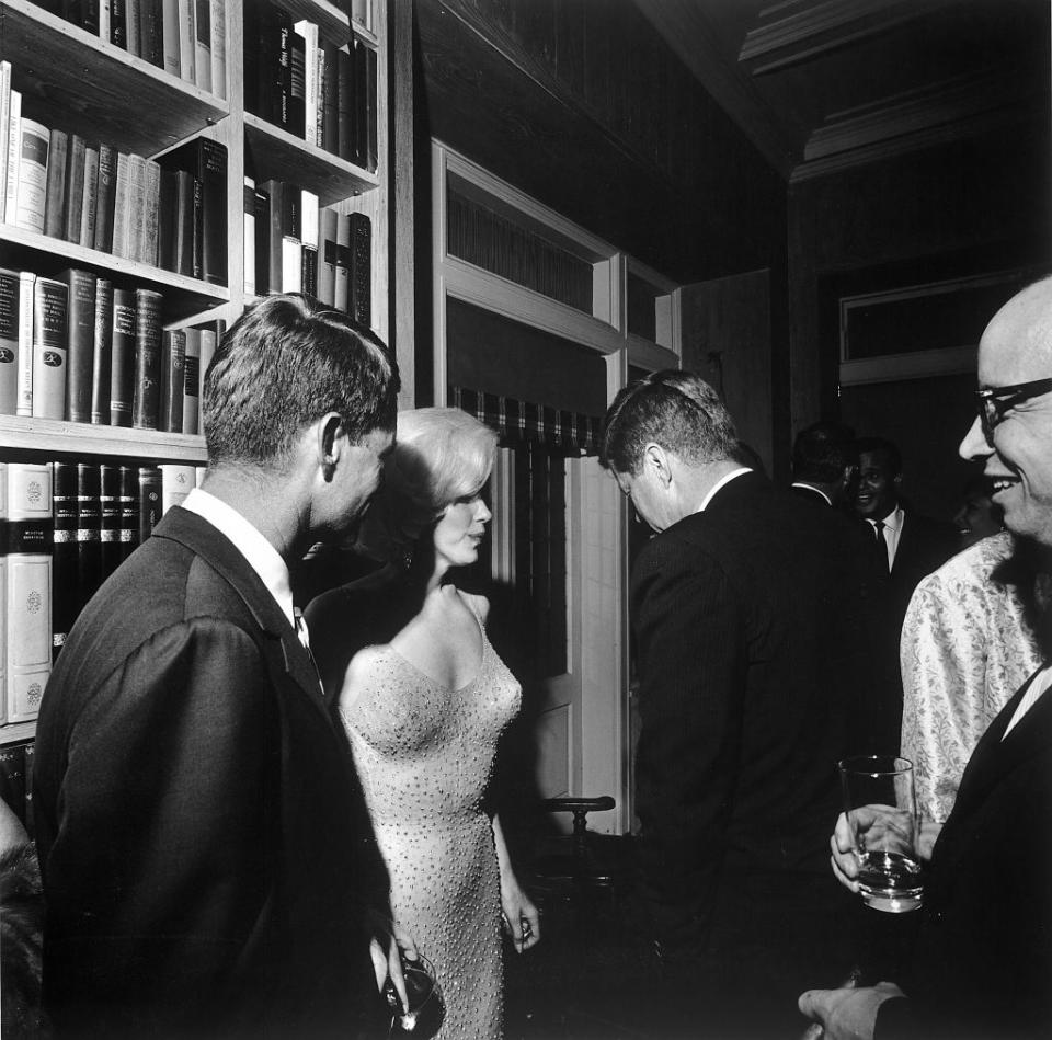 Marilyn Monroe et Robert Kennedy