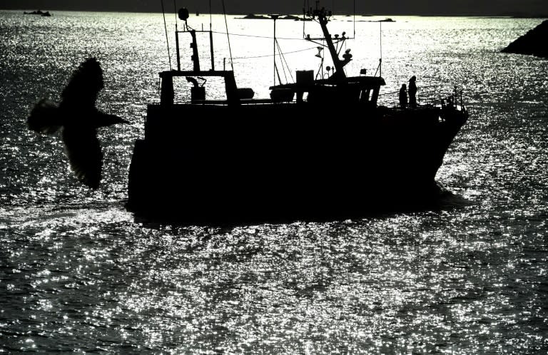 Réunis pour leurs assises annuelles à Lorient, dans le Morbihan, les pêcheurs français sont inquièts pour l'avenir de leur secteur (Fred TANNEAU)