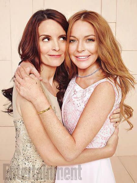 Tina Fey and Lindsay Lohan Mean Girls reunion