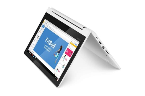 Lenovo Chromebook C330 2-in-1 Convertible Laptop. (Photo: Amazon)