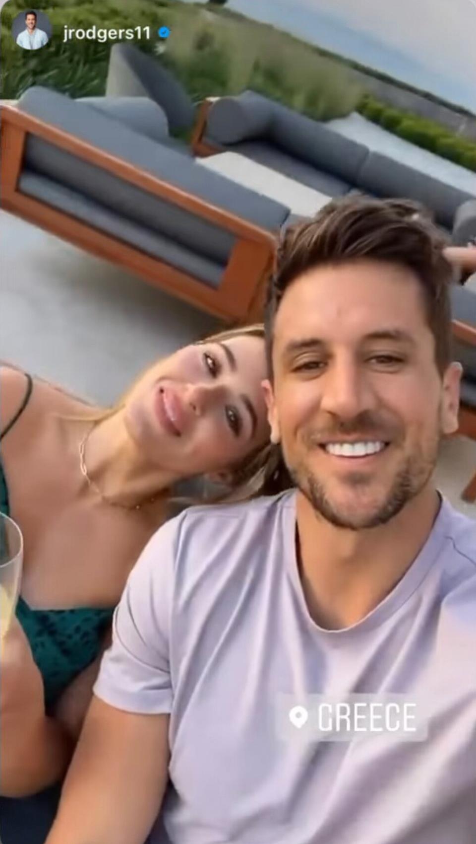 Jojo Fletcher and Jordan Rodger’s Honeymoon in Greece