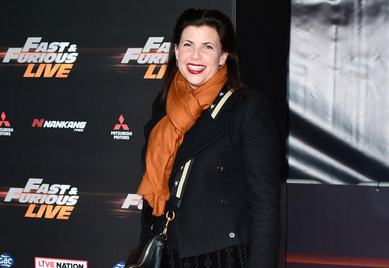 Kirstie Allsopp attending the World Premiere of Fast & Furious Live. (PA)