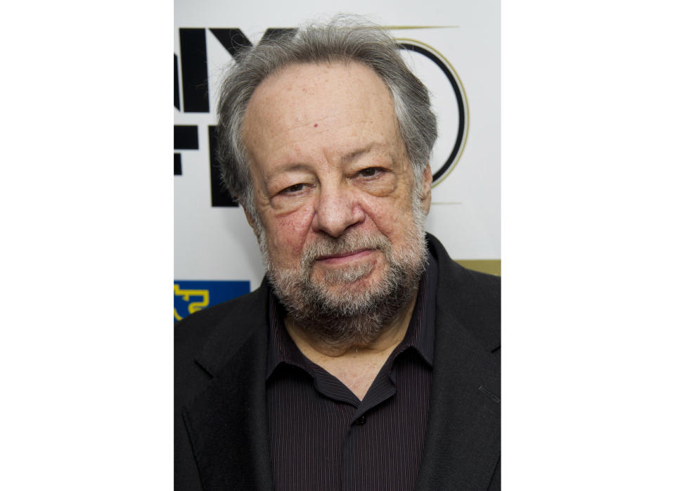 In a Sept. 28, 2012 photo, Ricky Jay attends the premiere of "Life of Pi" at the 50th annual New York Film Festival opening night gala in New York. Jay, a magician, historian of oddball entertainers and actor who appeared in "Boogie Nights" and other films, died of natural causes at his home in Los Angeles, Saturday, Nov. 24, 2018, according to his manager Winston Simone. He was 72. (Photo by Charles Sykes/Invision/AP)