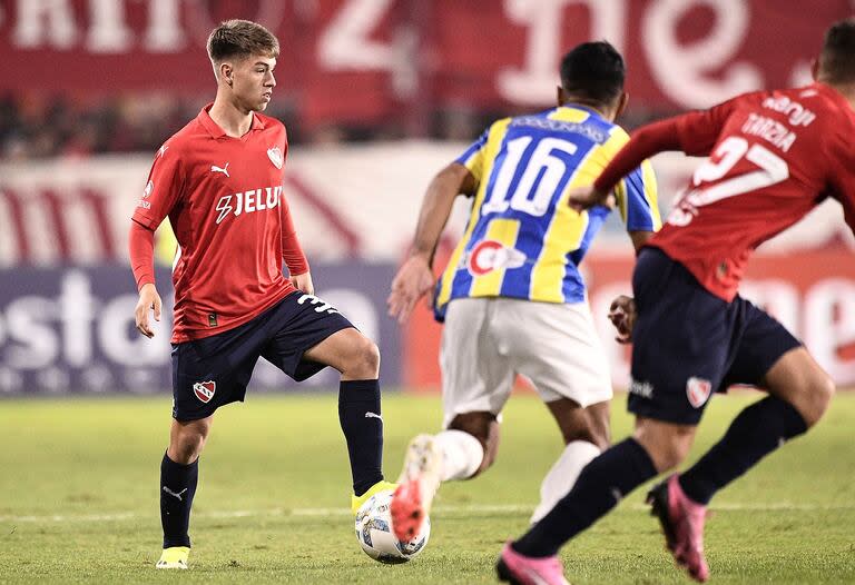 Tomás Parmo jugó unos pocos minutos, pero protagonizó su aguardado estreno en un Independiente que necesita talento nuevo, como el del muchacho de 16 años.