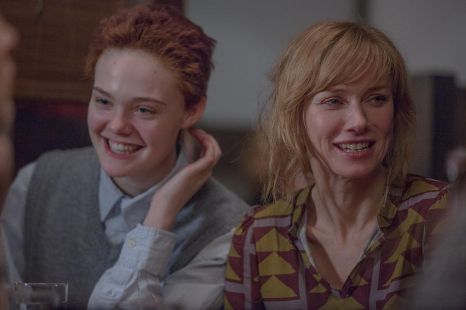Elle Fanning and Naomi Watts in '3 Generations' (credit: The Weinstein Company)