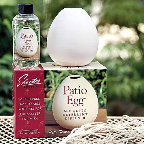 3) Patio Egg Mosquito Deterrent Diffuser Set