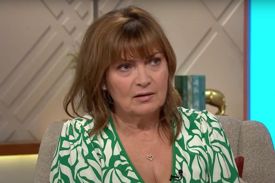 Lorraine is a fellow female TV presenter (ITV)