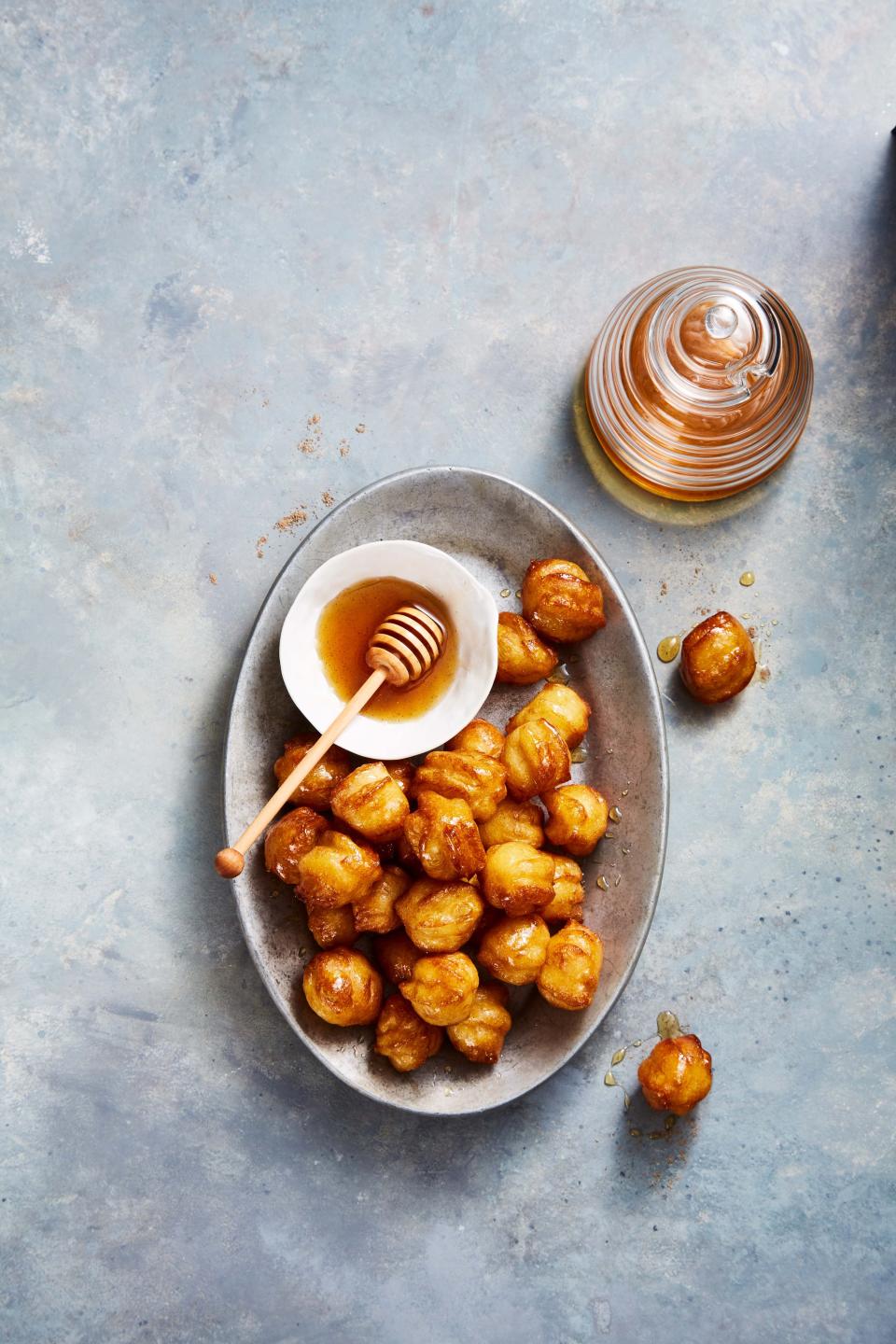 Add These Honey-Glazed Fried Dough Balls to Your List of Favorite Hanukkah Recipes