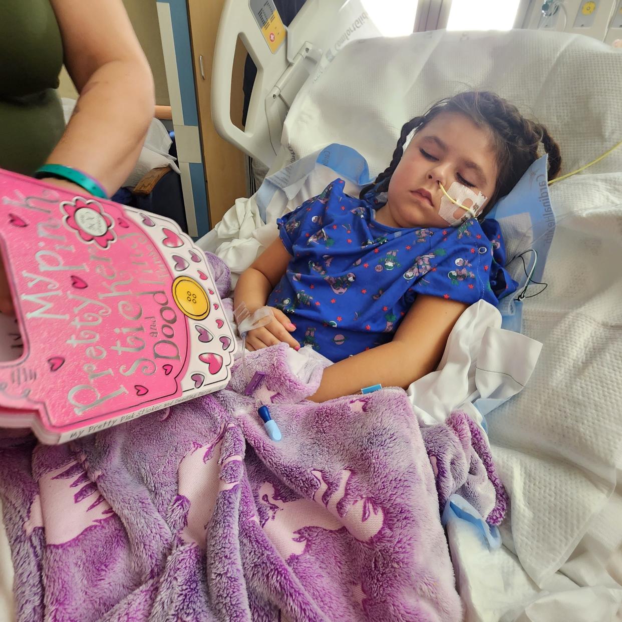 6-year-old Brianna Bodley recently underwent a 10-hour surgery in California in which doctors disconnected half of her brain.